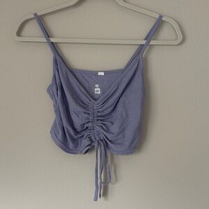 Urban Outfitters Purple Gathered Camisole